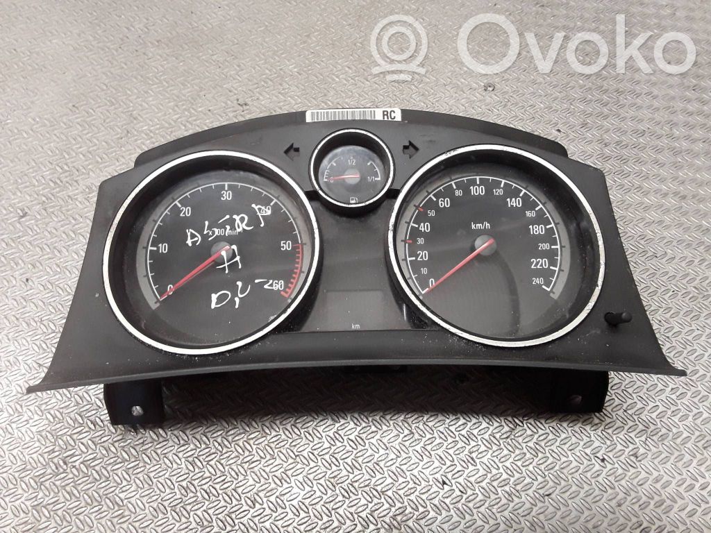 Opel Astra H Vitezometru (grup de instrumente) 