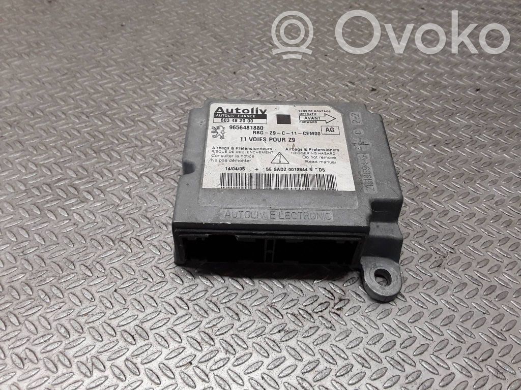 Module de contrôle airbag   9656481880