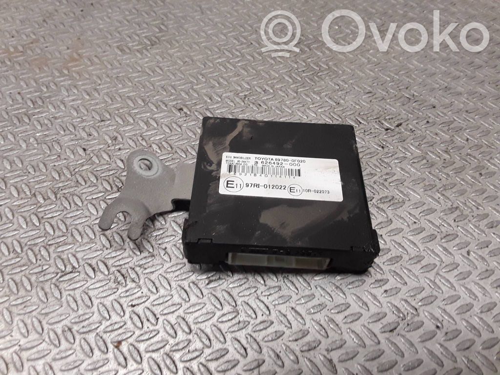 Centralina/modulo immobilizzatore   626492000,897800F020,97RI012022