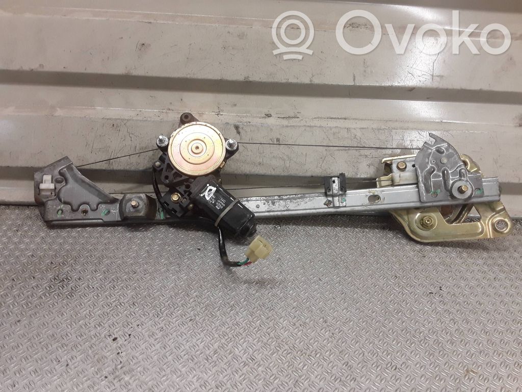 Front door window regulator with motor