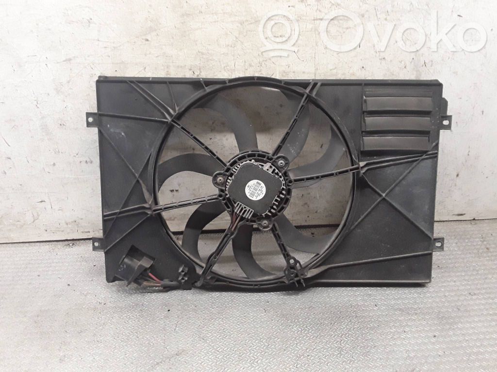 Skoda Superb B6 (3T) Ventilatore di raffreddamento elettrico del radiatore
