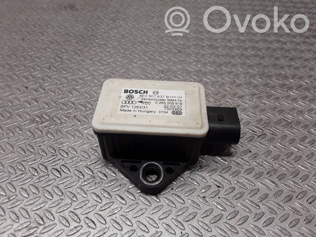 Audi A6 S6 C6 4F Датчик ESP (системы стабильности) (датчик продольного ускорения)