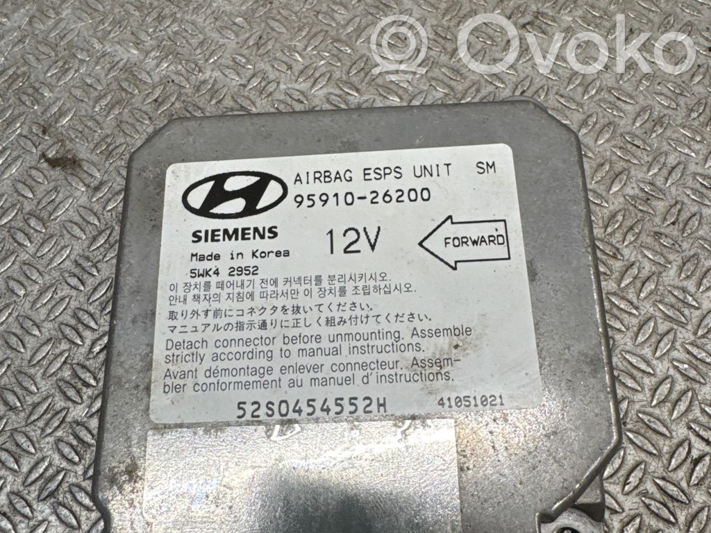 Hyundai Santa Fe Centralina/modulo airbag