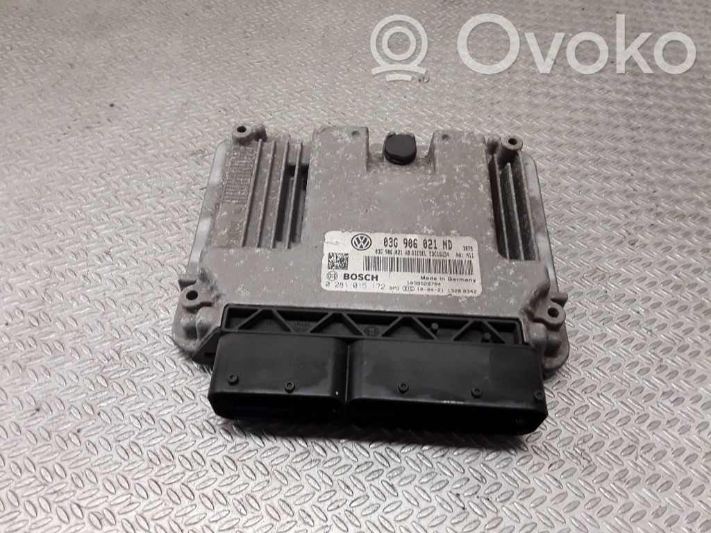 Volkswagen Touran I Engine control unit/module 