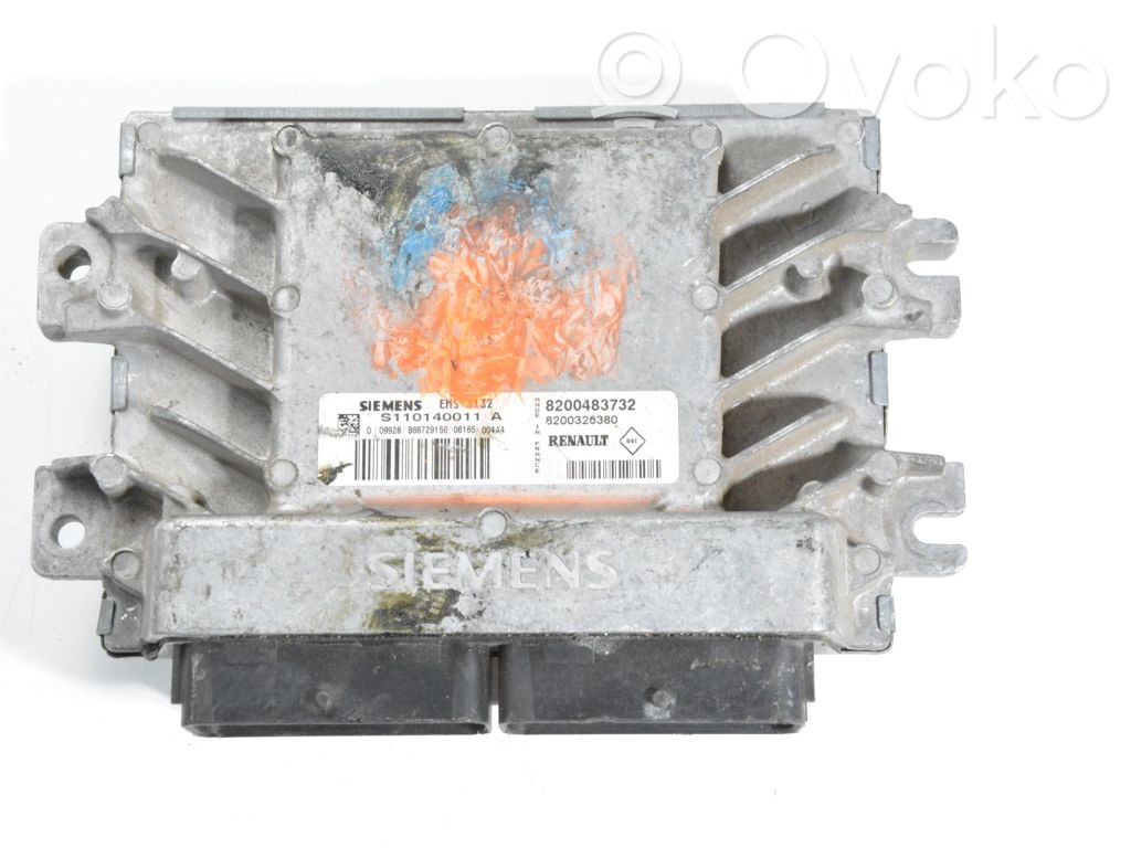 Engine control unit/module ECU   S110140011A,8200483732,8200326380,8200326380,8200483732