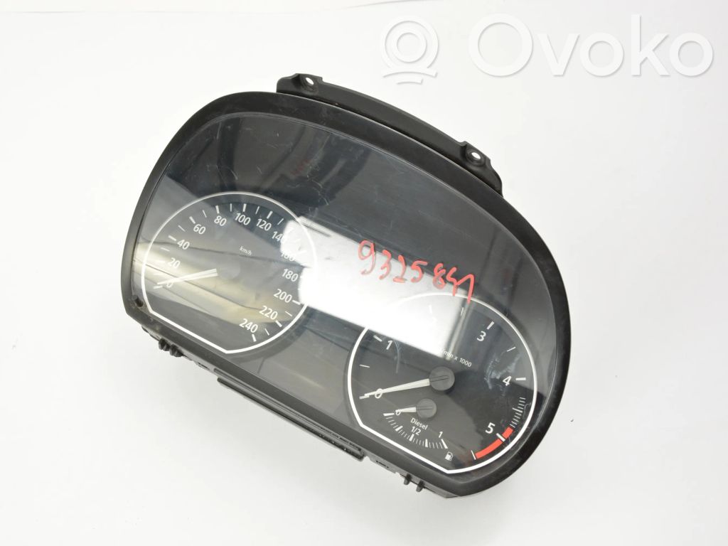 BMW 1 E81 E87 Speedometer (instrument cluster) 