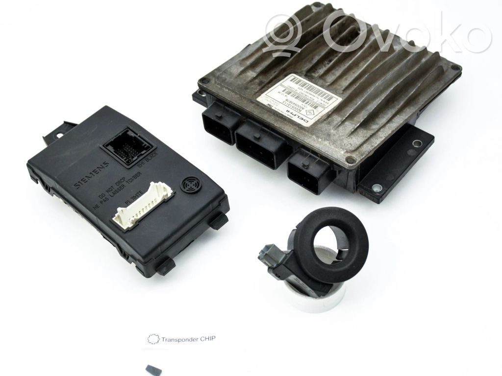 Dacia Logan I Komputer / Sterownik ECU i komplet kluczy 