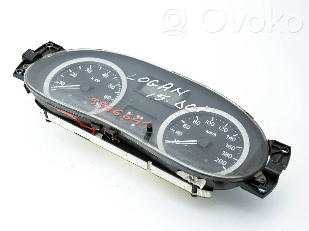 Dacia Logan I Speedometer (instrument cluster) 