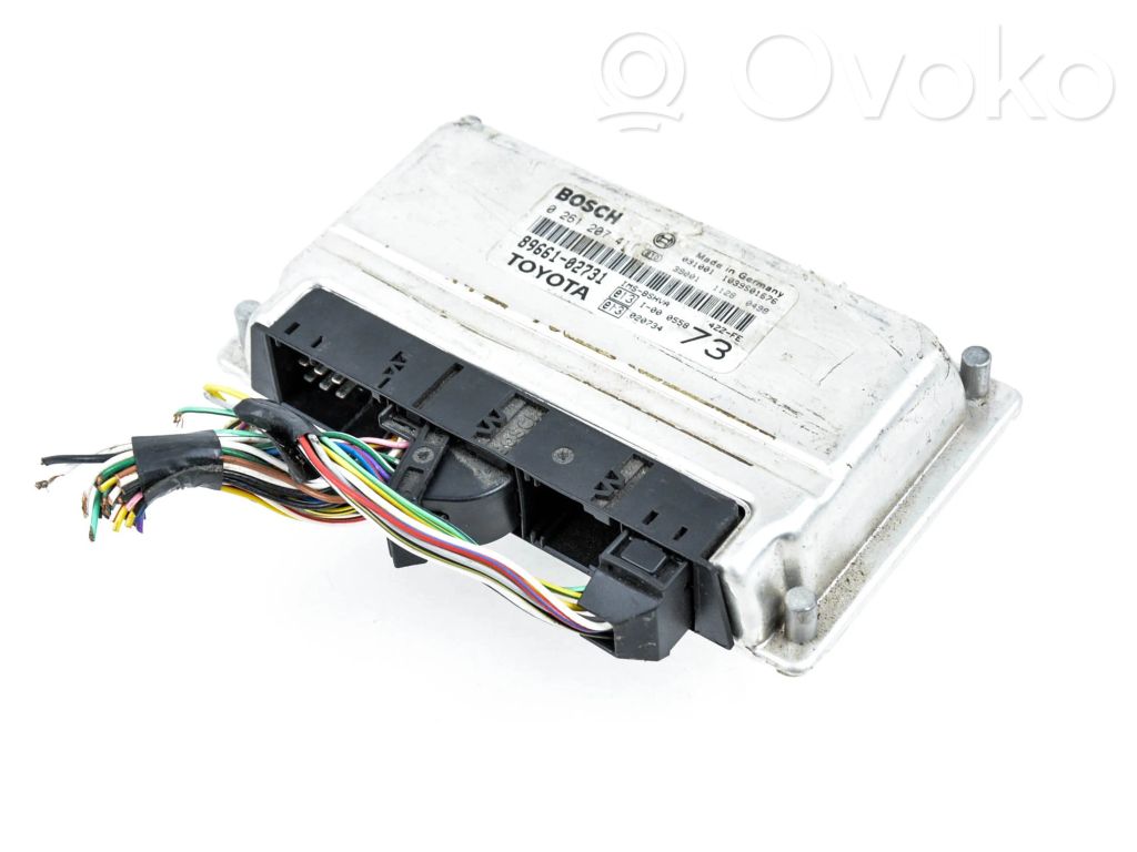 Toyota Corolla E120 E130 Unidad de control/módulo ECU del motor 
