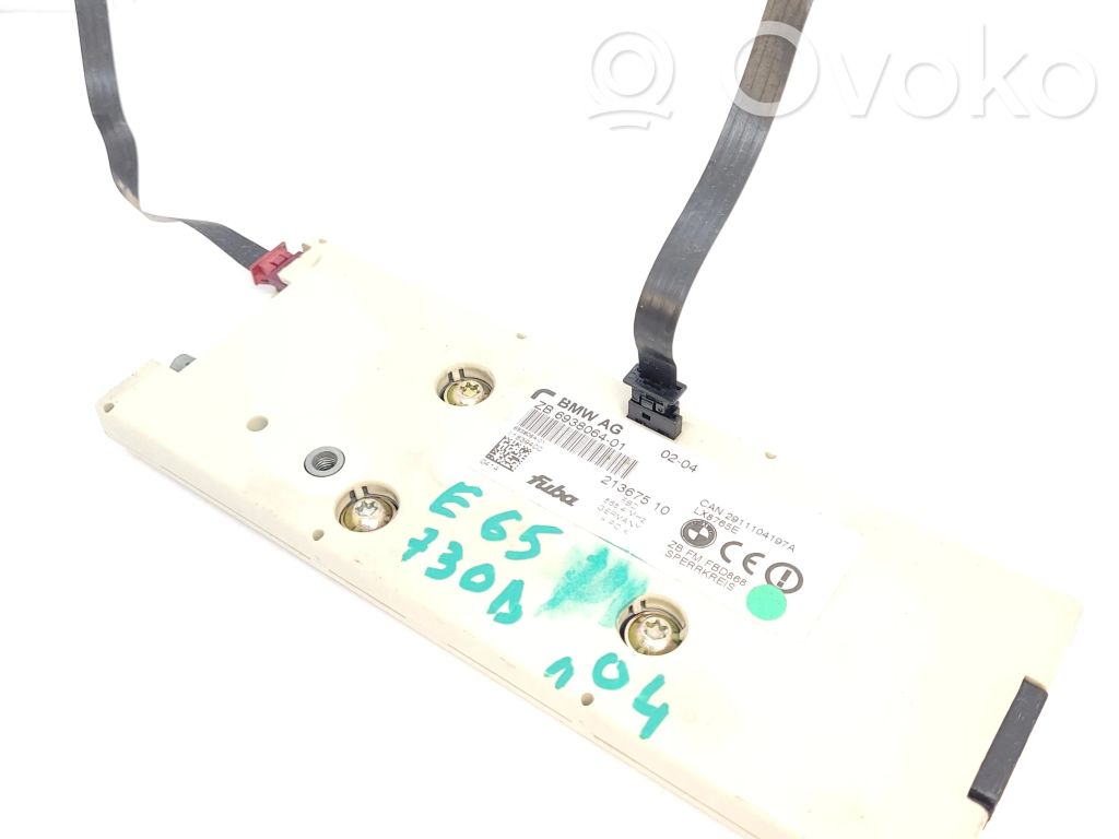 BMW 7 E65 E66 Antenos stiprintuvas 