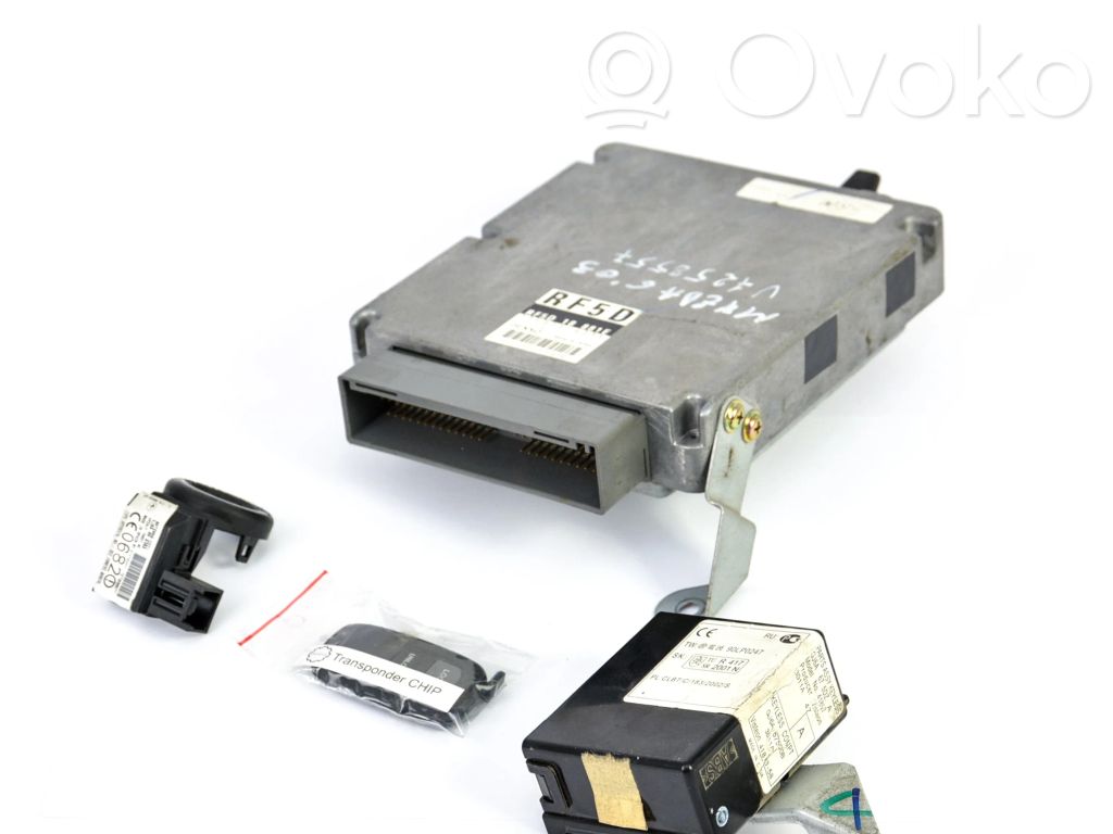 Engine ECU kit and lock set   RF5D18881E,2758006035,GJ6A675DZA,GJ6A66938A,GJ6A675D0B