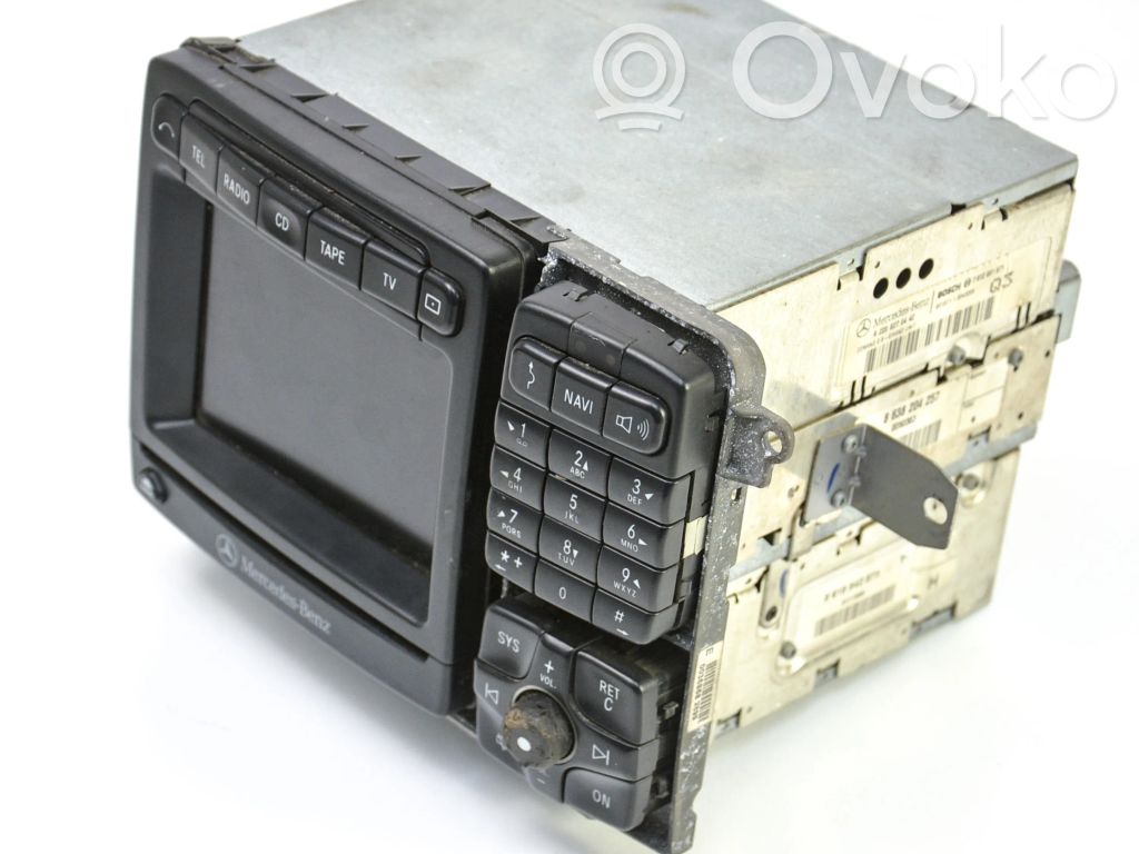 Mercedes-Benz S W220 Panel / Radioodtwarzacz CD/DVD/GPS 