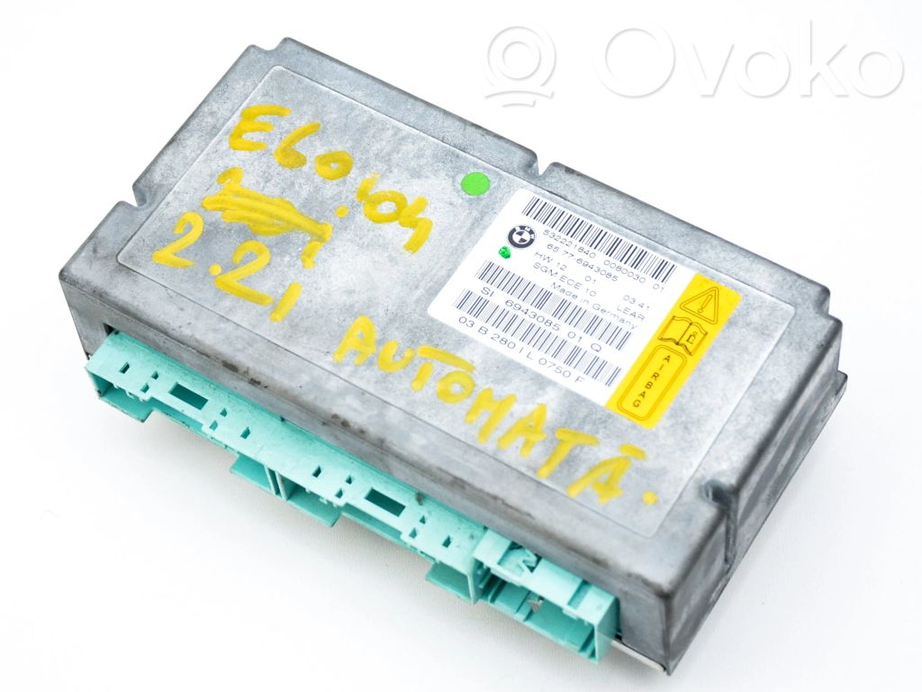 BMW 5 E60 E61 Airbag control unit/module 