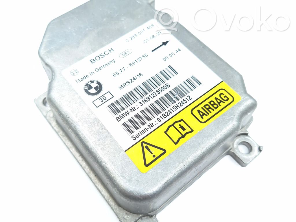Airbag control unit/module   6912755,65776912755,65776912755,0285001458,285001458,31691275500B