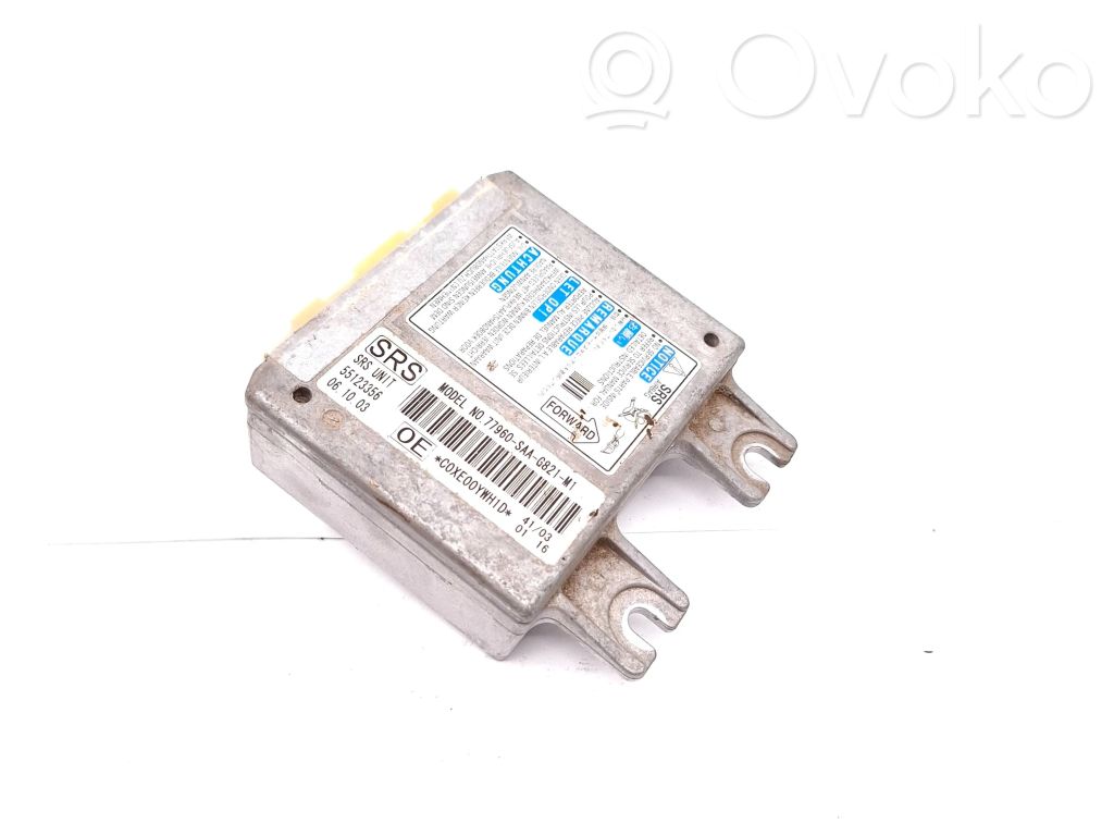 Honda Jazz Unidad de control/módulo del Airbag 