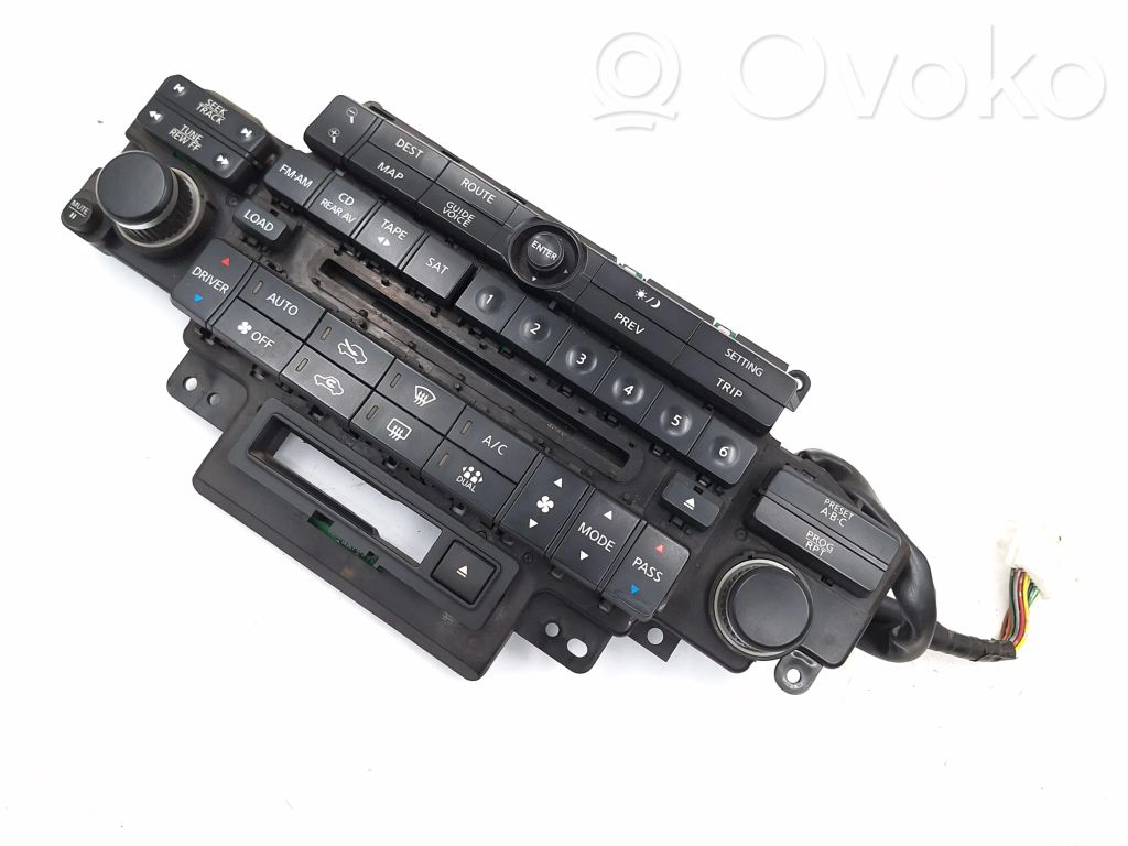 Infiniti FX Climate control unit 