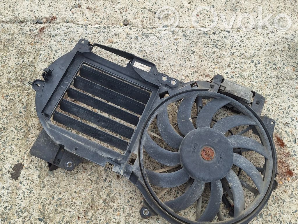 Audi A6 S6 C6 4F Elektryczny wentylator chłodnicy 