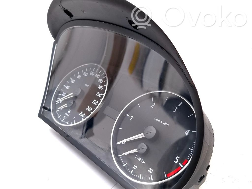BMW 3 E90 E91 Speedometer (instrument cluster) 
