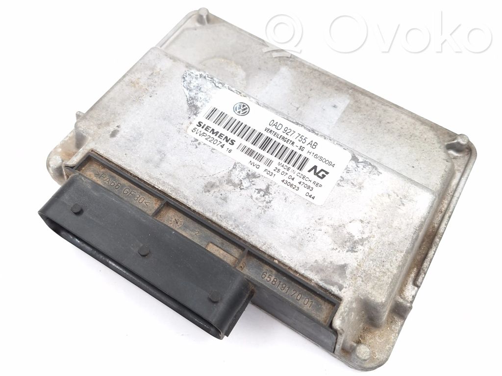 Volkswagen Touareg I Sterownik / Moduł ECU 