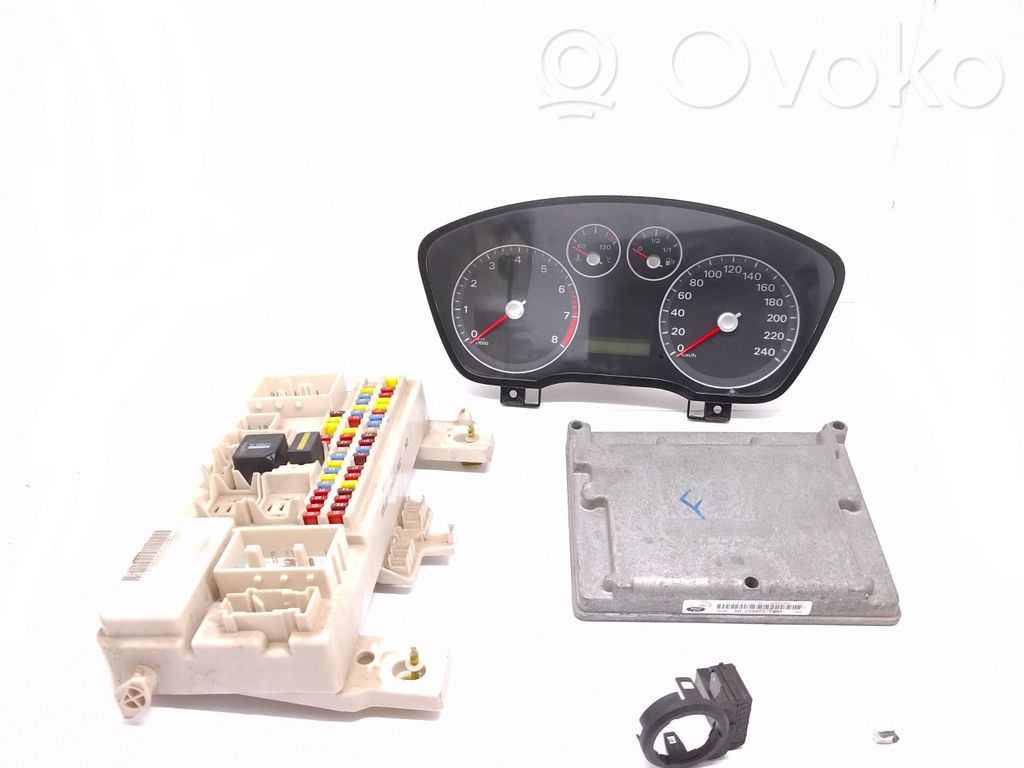 Ford C-MAX I Engine ECU kit and lock set 