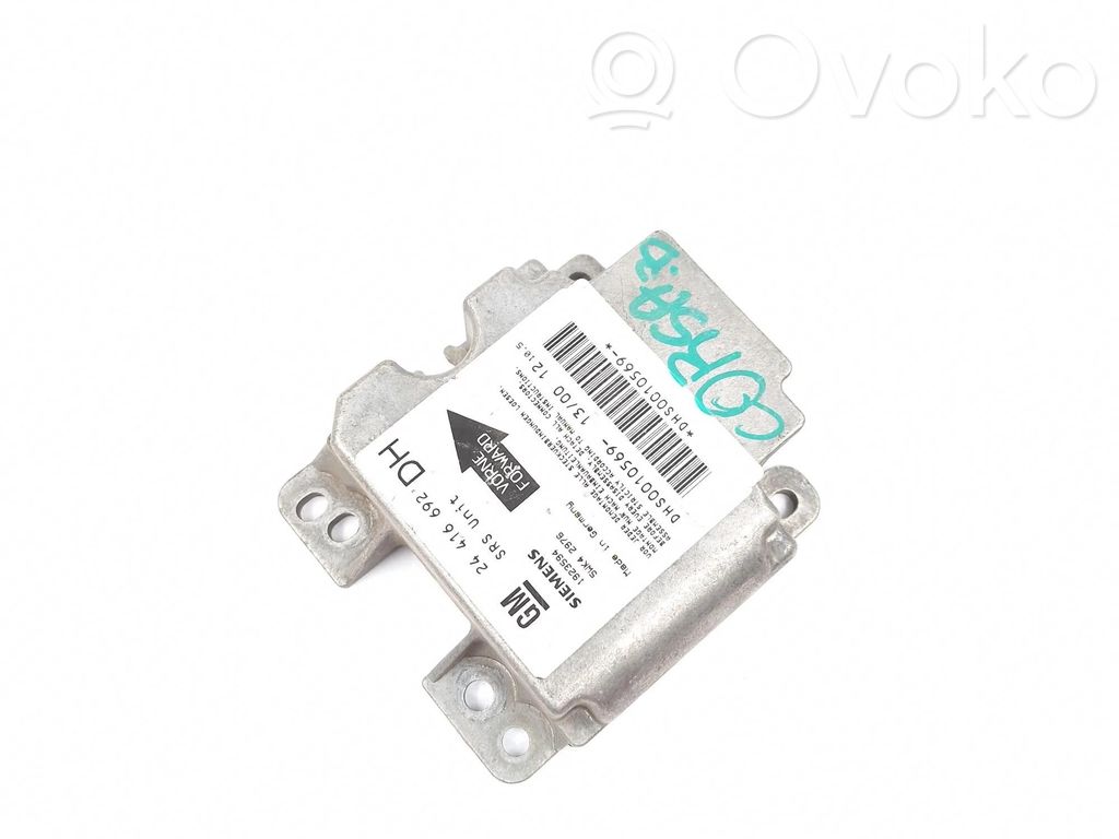 Opel Corsa B Airbag control unit/module 