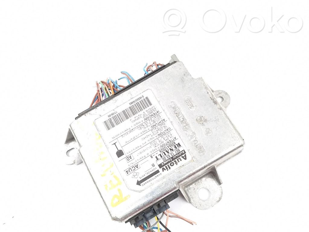 Renault Megane II Airbag control unit/module 