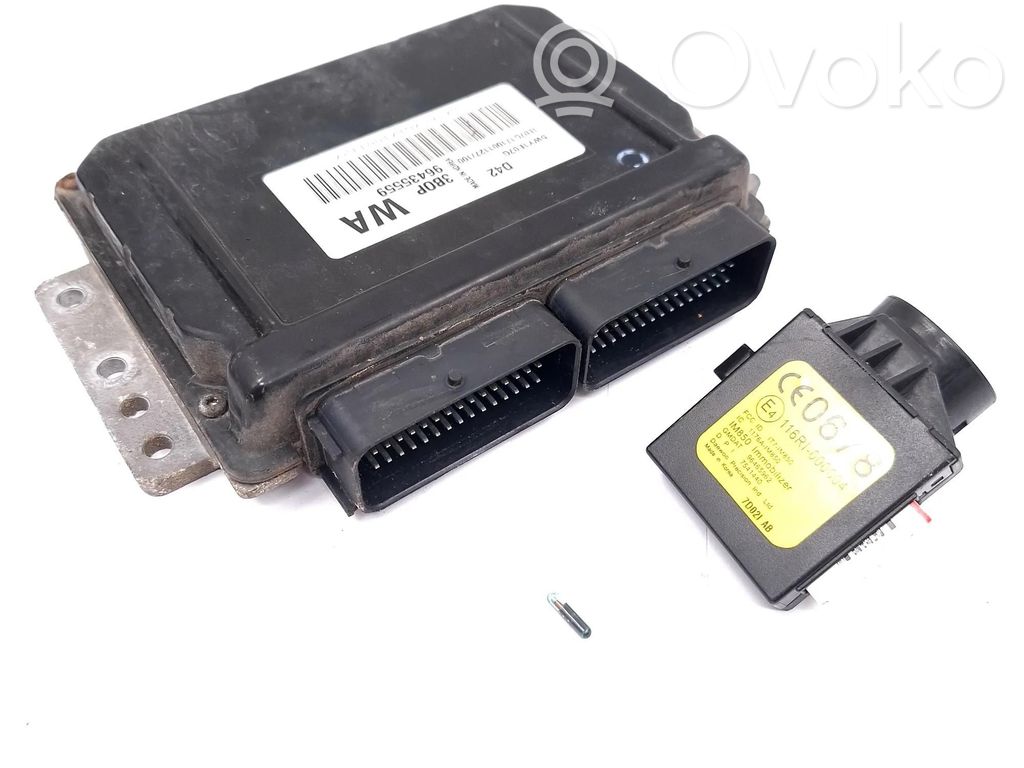 Chevrolet Aveo Juego de cerradura y set ECU del motor 