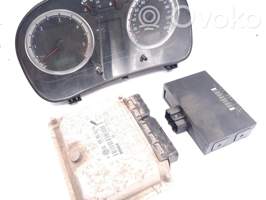 Volkswagen Golf IV Engine ECU kit and lock set 