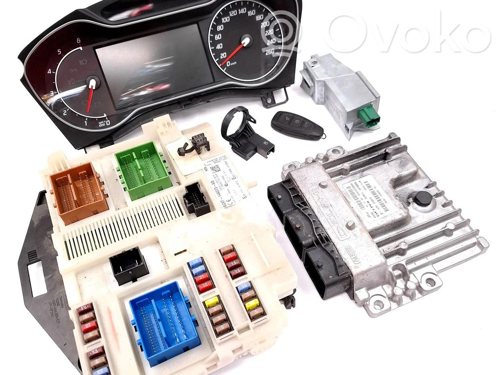 Ford S-MAX Engine ECU kit and lock set 