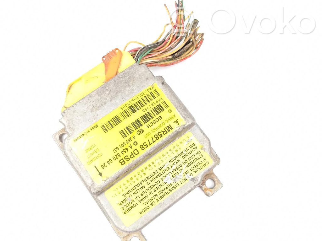 Airbag control unit/module   A4548200426,MR587758,0285001687,14111526,14111775,KBJ3058170,PMR587758,TKBJ30424619028
