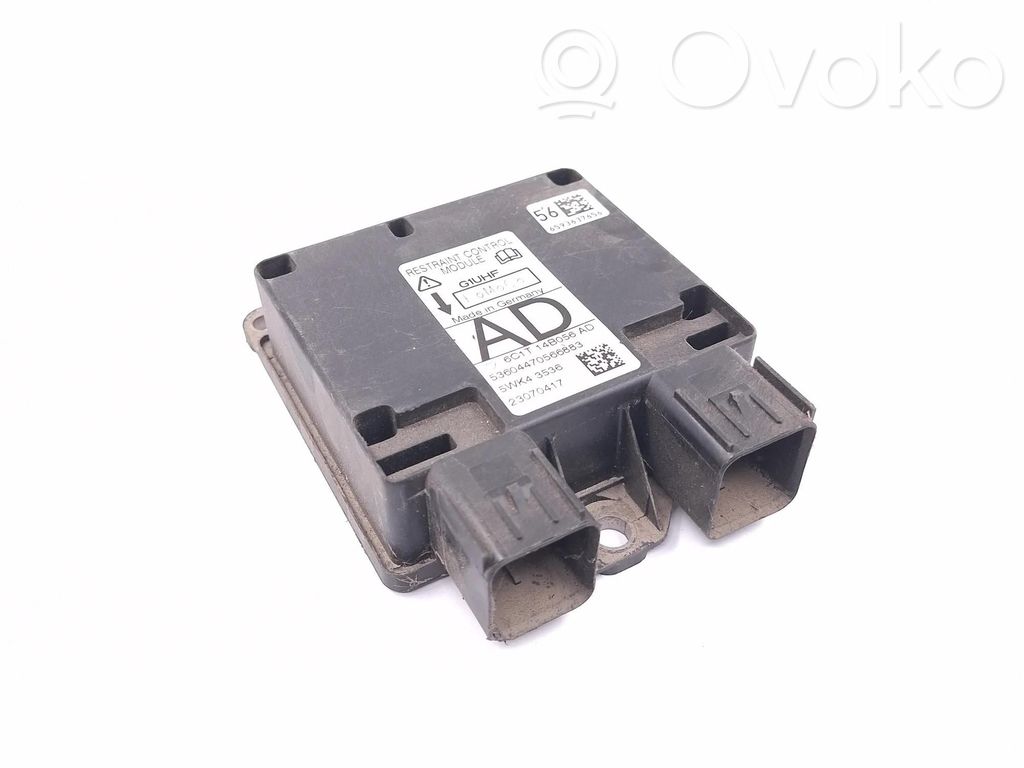 Airbag control unit/module   6C1T14B056AD,53604470566883,5WK43536,23070417,6593637656,FORCAB000005