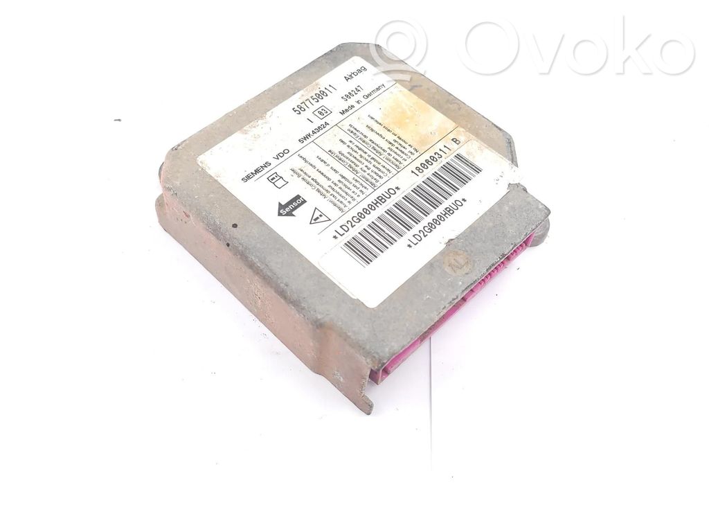 LDV Maxus Airbag control unit/module 