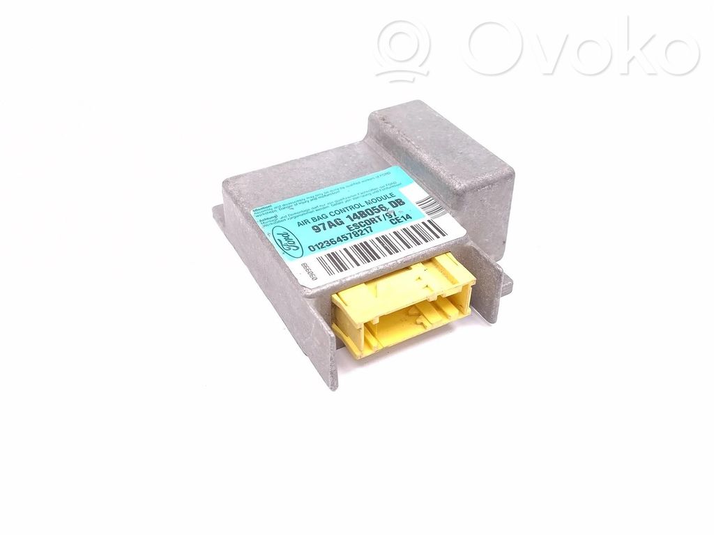 Sterownik / Moduł Airbag   97AG14B056DB,012364578217,090998,97AG14B056DB