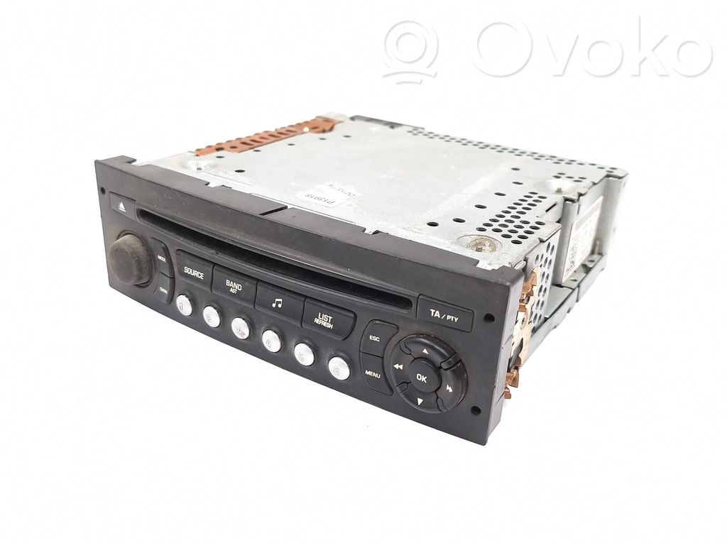 Peugeot 207 Unidad delantera de radio/CD/DVD/GPS 