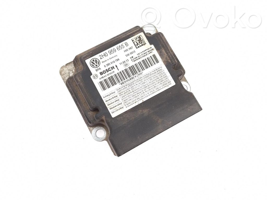Sterownik / Moduł Airbag   2H0959655B,0285010799,003HN00EK2RK