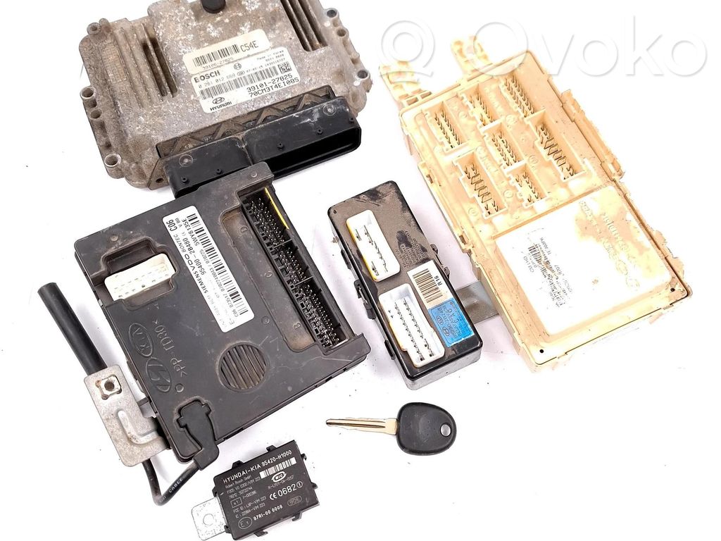 Hyundai Santa Fe Komputer / Sterownik ECU i komplet kluczy 