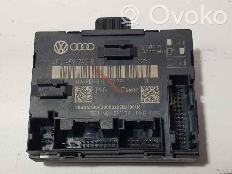 Autres unités de commande / modules   4F0959793R,TEMIC,TEMIC
