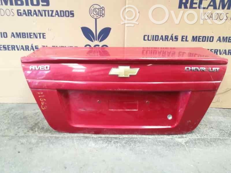 Chevrolet Aveo Puerta del maletero/compartimento de carga 