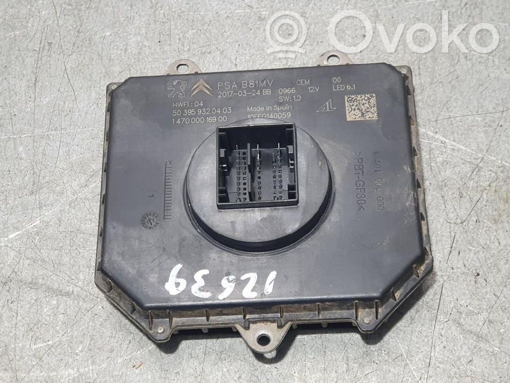 Citroen DS5 Unidad de control/módulo de los faros xenón 