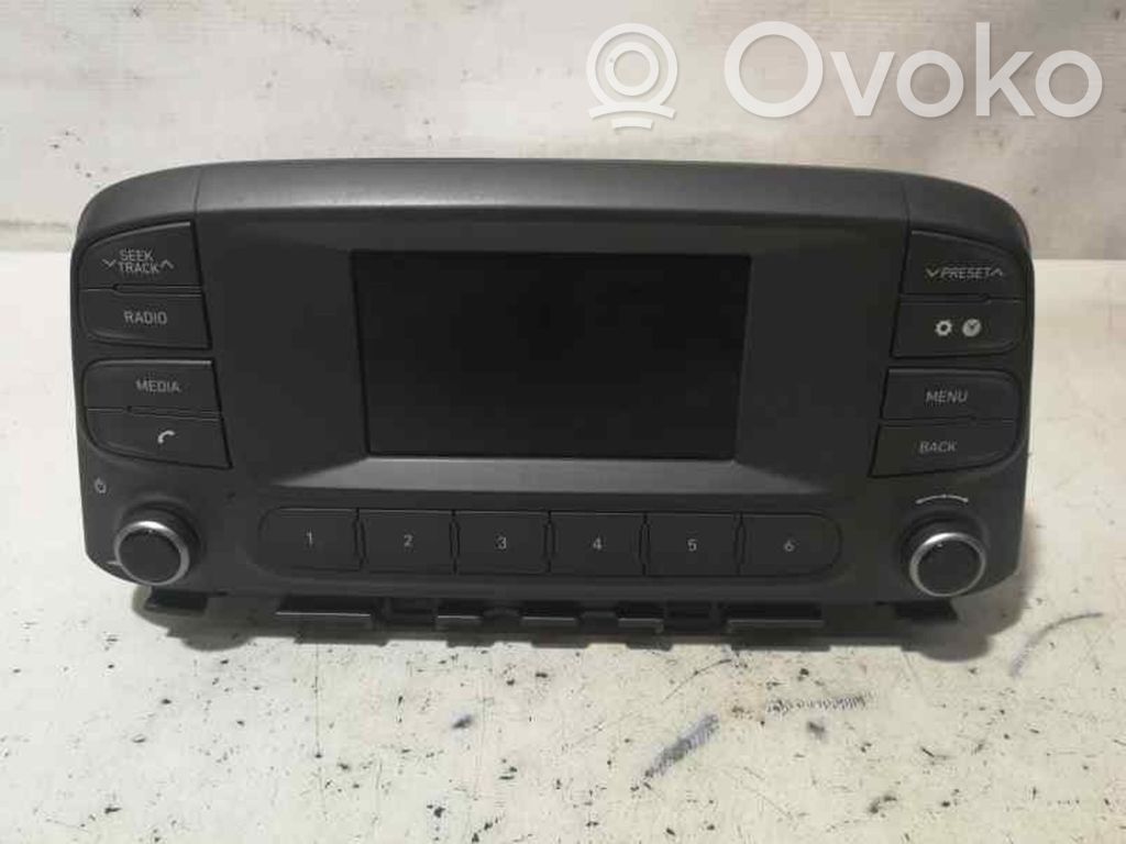 Hyundai Kona I Panel / Radioodtwarzacz CD/DVD/GPS 