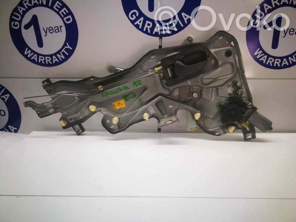 Renault Laguna I Regulador manual de la ventanilla trasera 