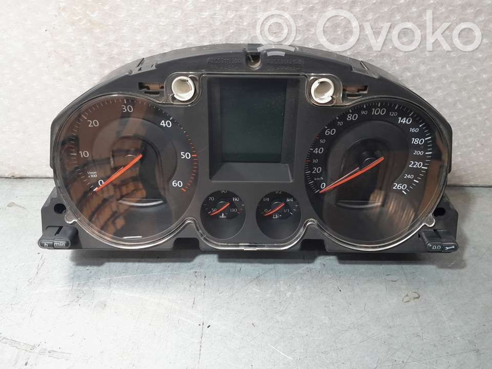 Volkswagen PASSAT B6 Vitezometru (grup de instrumente) 