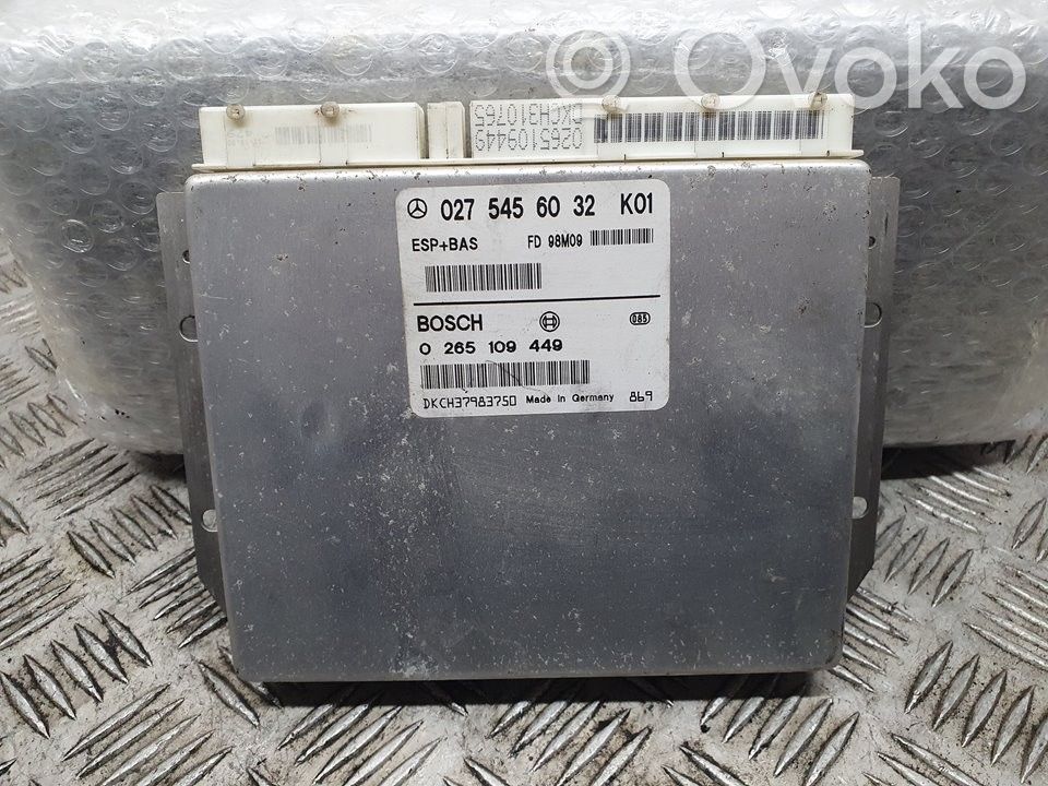 Mercedes-Benz A W168 Unitate/modul de control motor 