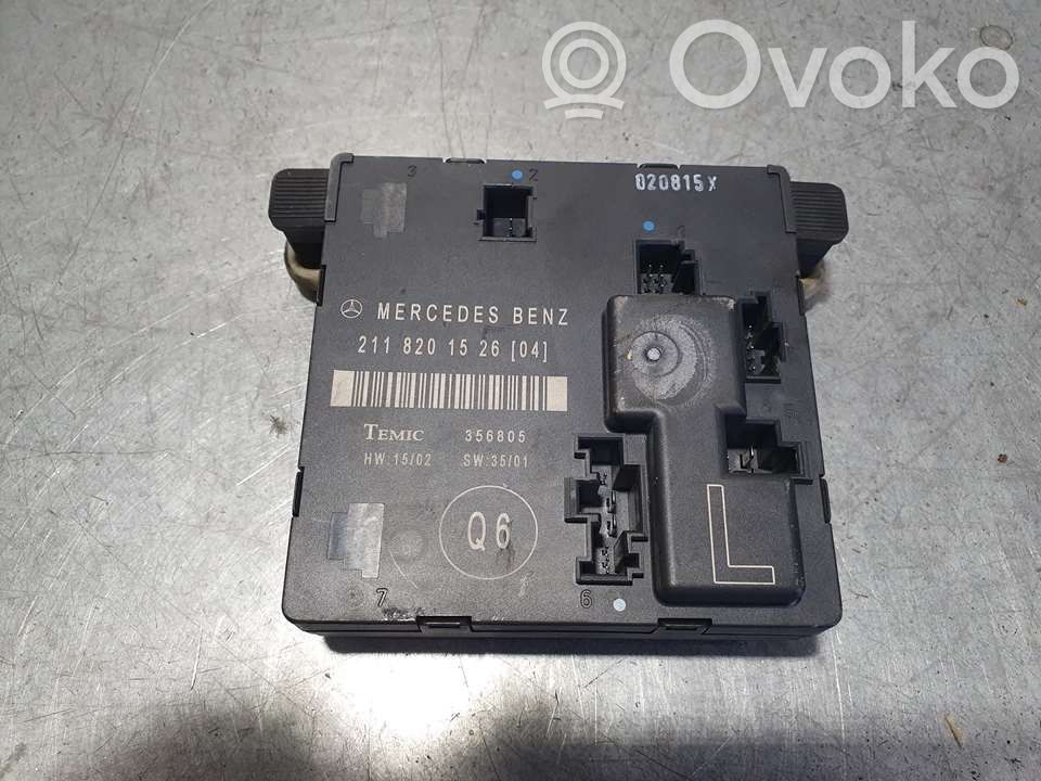 Mercedes-Benz E W211 Alte unități/module de control 