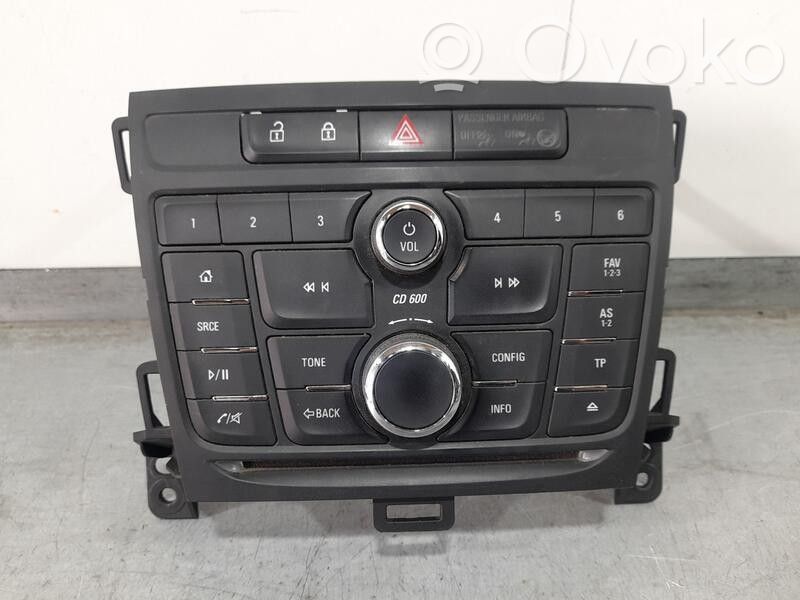 Opel Zafira C Mando de control del sonido 