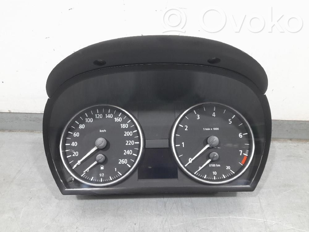 BMW 3 E90 E91 Speedometer (instrument cluster) 