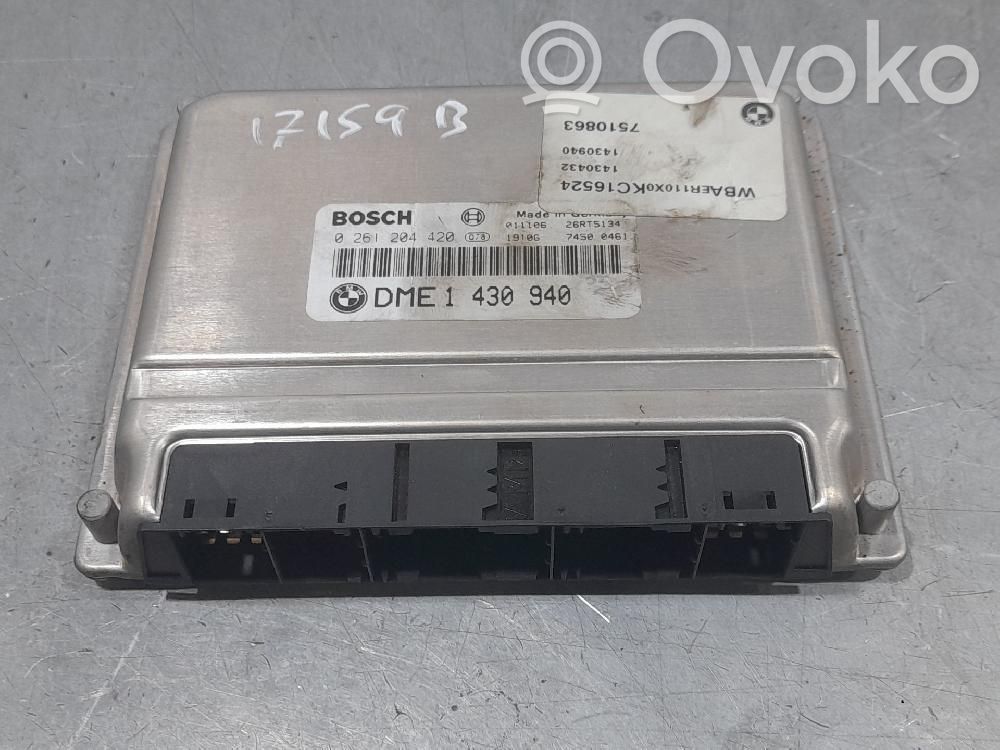 BMW 3 E46 Sterownik / Moduł ECU 