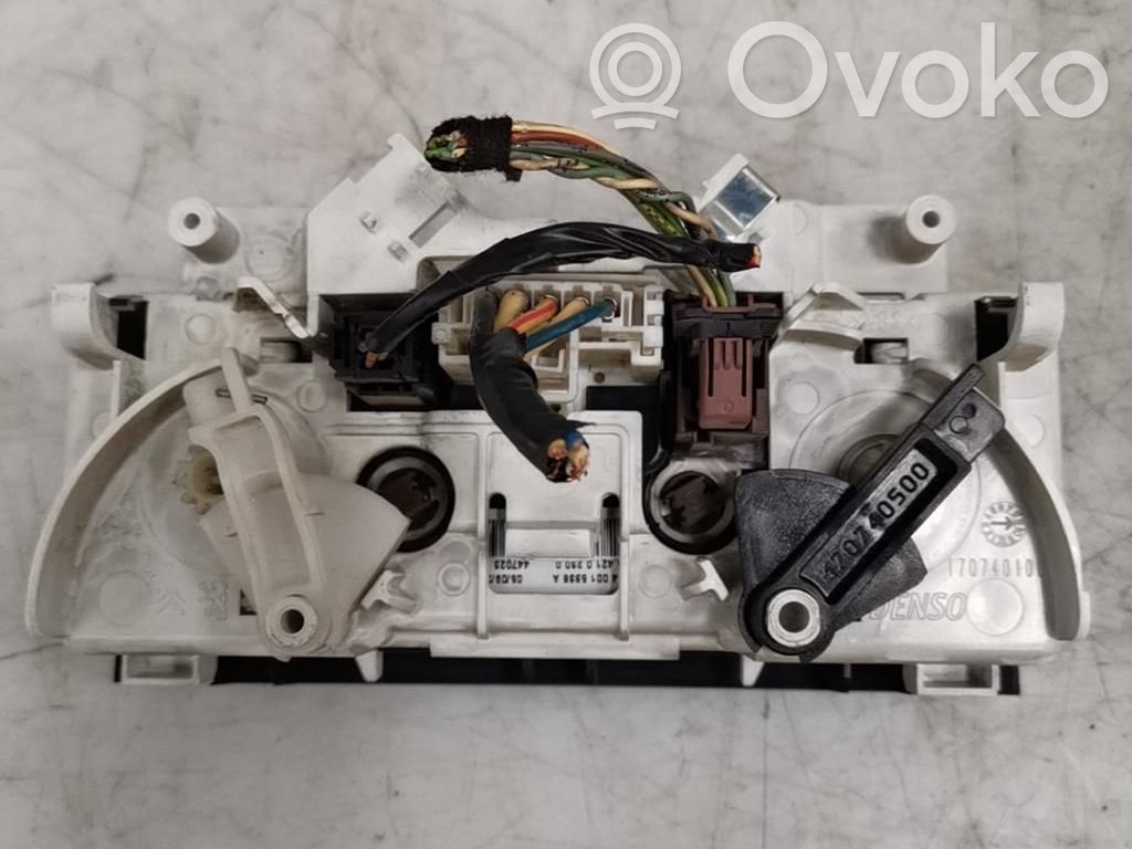 Peugeot Expert Climate control unit 