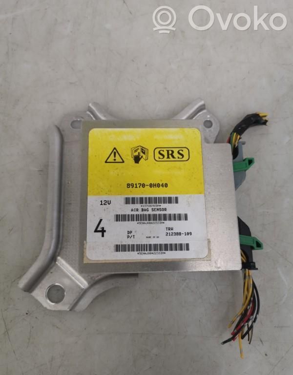 Citroen C1 Airbag control unit/module 