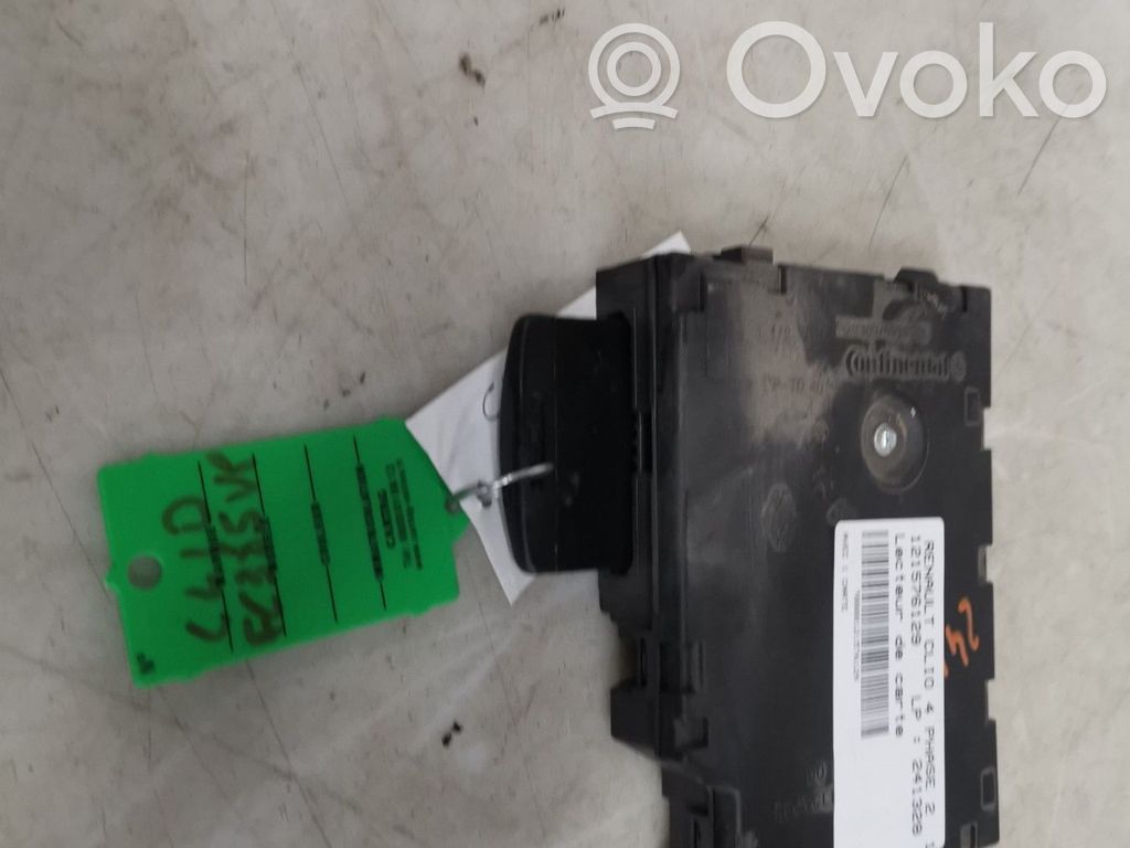 Renault Clio IV Ignition key card reader 